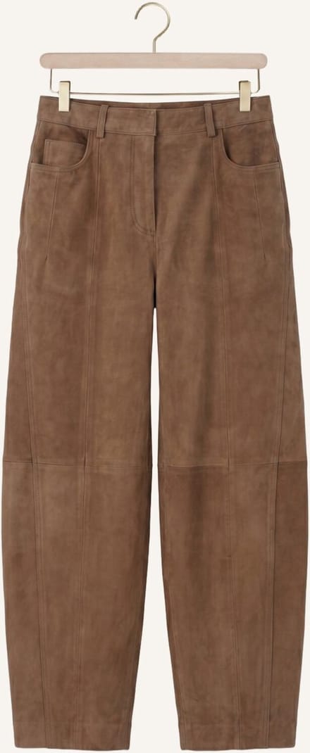 Ibana Paral Suede Broeken Dames - Bruin - Maat 38