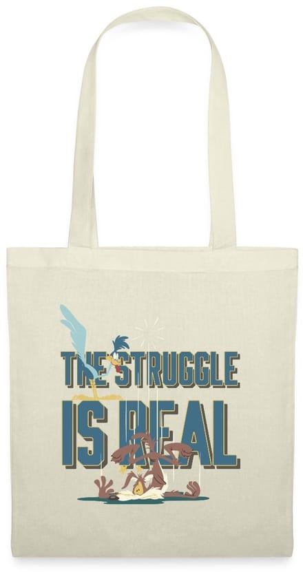 Looney Tunes The Struggle Is Real Tas Van Stof Schoudertas