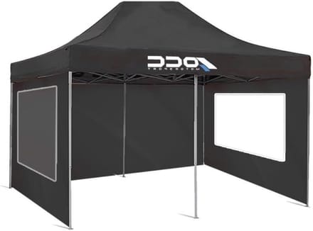 Partytent - Tent - Buitenfeest - Waterdicht - 3x2 meter - Zwart