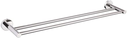 Adema Rise Dubbele Handdoekrek - 60 cm - passend bij Grohe Chrome