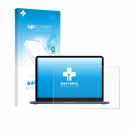 upscreen - Screenprotector voor Apple MacBook Neo 13" 2026 - Folie Beschermfolie transparant antibacterieel