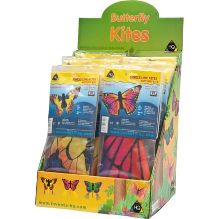 Vlieger HQ Kites Butterfly Display (x18)