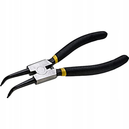 Condor Seegerringtang 180mm, gebogen, voor externe borgringen