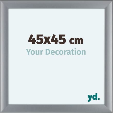 Your Decoration - Fotolijst 45x45 cm - MDF - Zilver Mat - Como