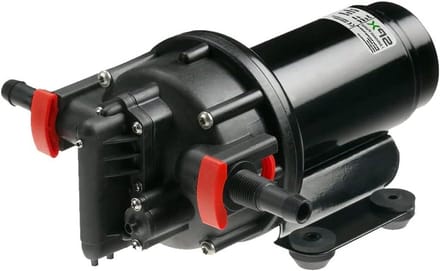 Waterdruksysteem - Pompset - Watersystemen - Stil en trillingsarm - 3.5 GPM - Zwart