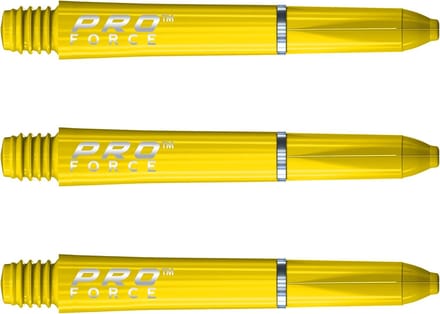 Professionele Nylon Korte Dartpijlstelen met Ringgrip - Set van 3
