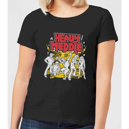 Scooby Doo Heavy Meddle Women's T-Shirt - Black - M