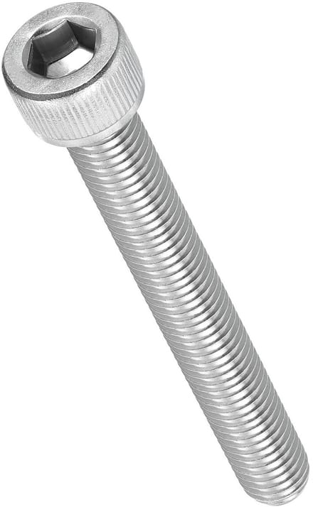 2 Stuks M10-1.5x80mm RVS Countersunk Hex Socket Schroeven voor 3D Printer en Elektrische Motoren, Volledige Draad