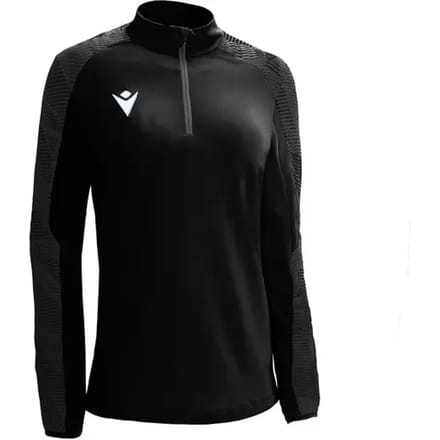 Macron Excellence Dora Ziptop Dames - Zwart | Maat: L