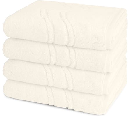 Ross Dames en Heren 4 X handdoek - per set Cashmere feeling