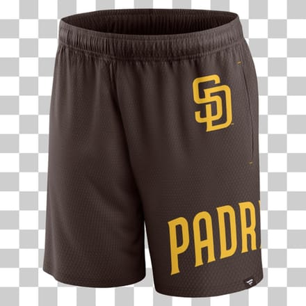 Fanatics MLB San Diego Padres Korte Broek Bruin