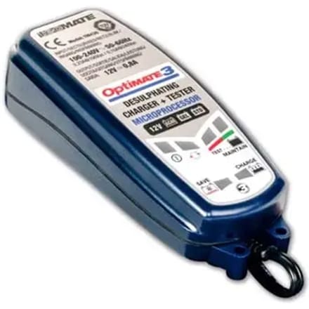 Tecmate Optimate 3 Acculader 12V 0.8A Batterijlader