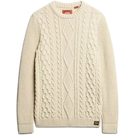 Superdry Jacob Cable Trui Heren - Maat XL