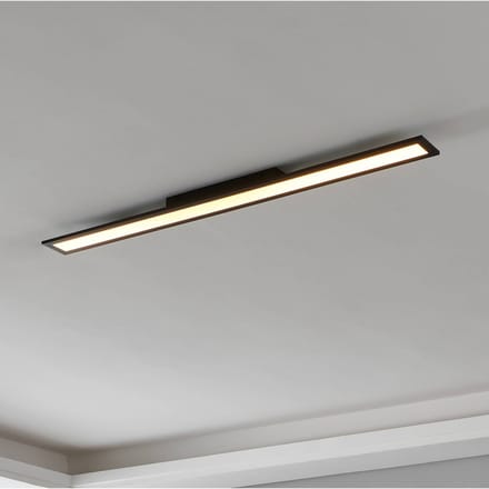 EGLO connect.z Salobrena-Z Smart Plafondlamp - 120 cm - Zwart/Wit - Instelbaar wit licht - Dimbaar - Zigbee