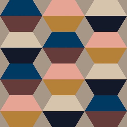 Boråstapeter Vliesbehang 4753 - Graphic - Grafisch Taupe - 53cm x 10.05m