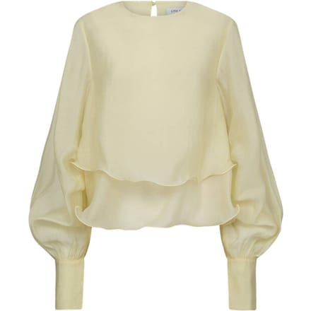 Copenhagen Muse Cmtilly-blouse Blouses Dames - Butter yellow - Maat S