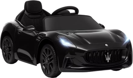 AIYAPLAY - Elektrische kinderauto - PP - 98x59x43cm - Zwart