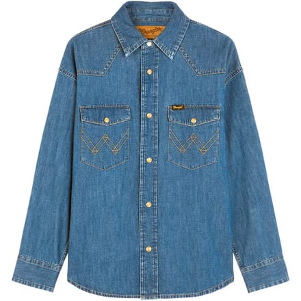 Denim overhemd Wrangler Super Western