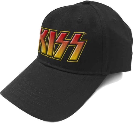Kiss - Classic Logo Baseball pet - Zwart