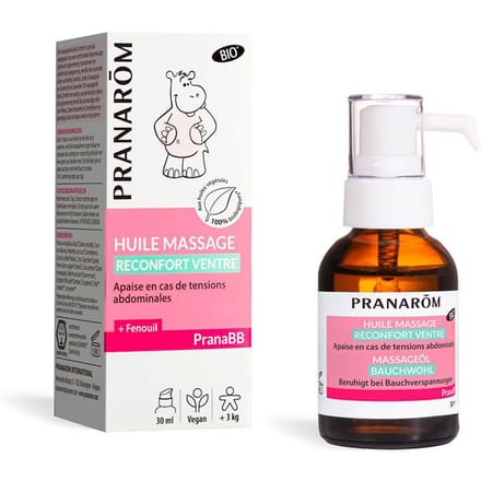 Pranarôm PranaBB Massageolie Comfort voor het Buikje Bio | Spijsvertering 30 Massage-olie