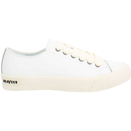 Seavees Crosby Dames Witte Plimsolls
