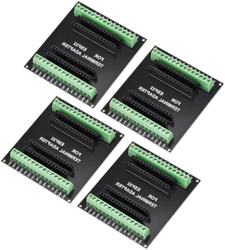 Breakout Board - Ontwikkelingsbord - Elektronica Projecten - Dubbellaags PCB - 4 Stuks - Groen