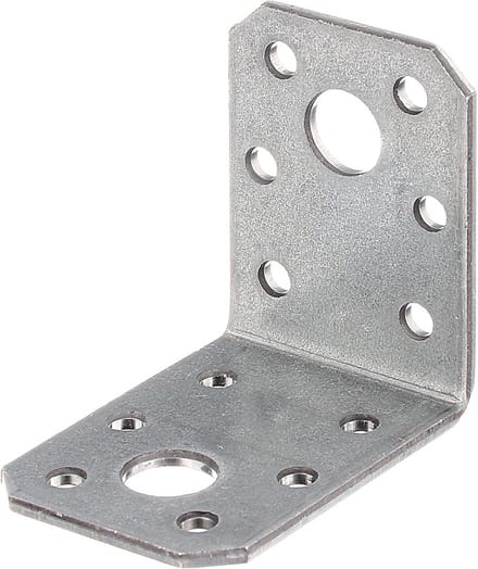 Verzinkte Hoekverbinder voor Houtconstructies 50x50x35 mm