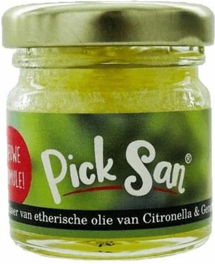 Picksan - Pick San - Muggenstop - Geurpotje citronella - 25ml