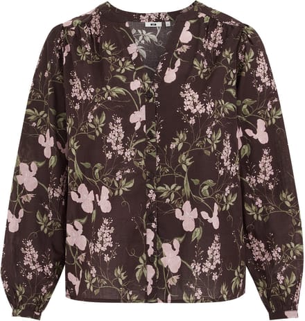 WE Fashion Dames blouse met print – Curve