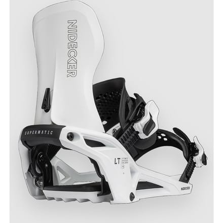 Nidecker LT Supermatic 2026 Snowboard Bindingen wit