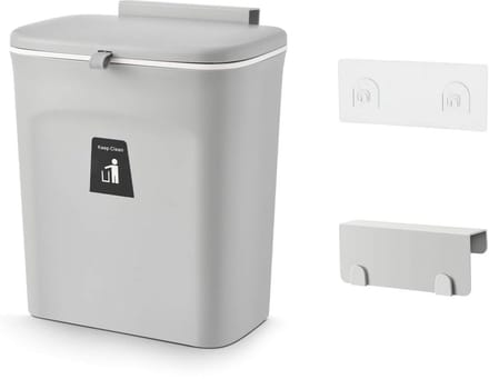 9 Liter Keuken Compostbak met Deksel voor Ophangen