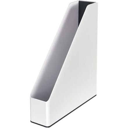 Leitz tijdschriftbestand WOW Duo Kleur, wit/zwart