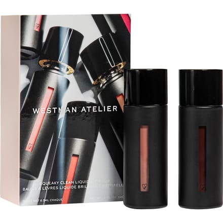 Westman Atelier Squeaky Clean Liquid Lip Balm Duo