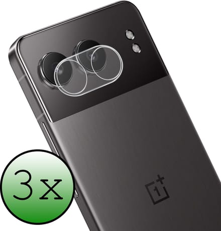 Screenprotector Geschikt voor Oneplus Nord 4 Camera Screenprotector Tempered Glass Beschermglas Camera - Screenprotector Geschikt voor Oneplus Nord 4 Camera Screen Protector - 3 Stuks