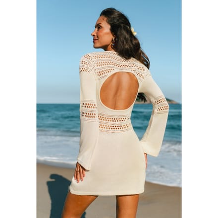 Minivestido beige de Better Days