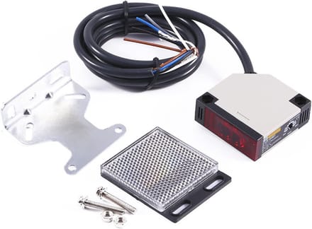 Optische Beam Sensor AC 90-250 V 3A - Reflecterende Schakelaar voor Automatische Activatie