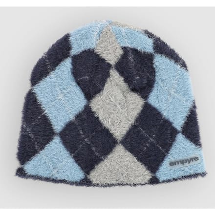 Empyre Argyle Shag Muts blauw