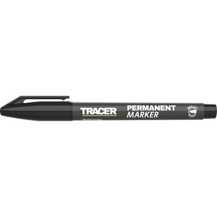 TRACER diepgatmarkeerstift Zwart