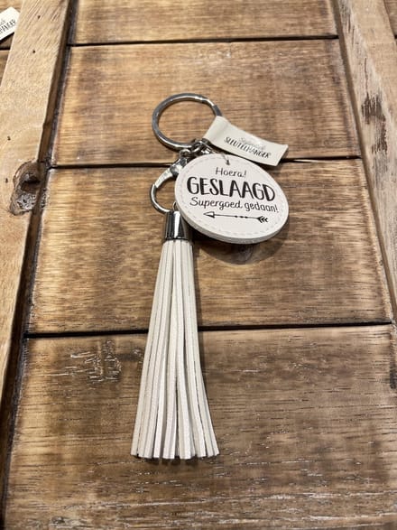 Sleutelhanger /Tashanger +Tassel / Kwast Geslaagd