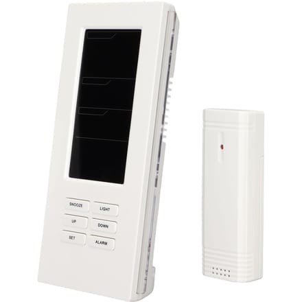 Draadloos Weerstation Digitale Hygrometer Thermometer met LED-display voor Thuis Kantoor US Plug