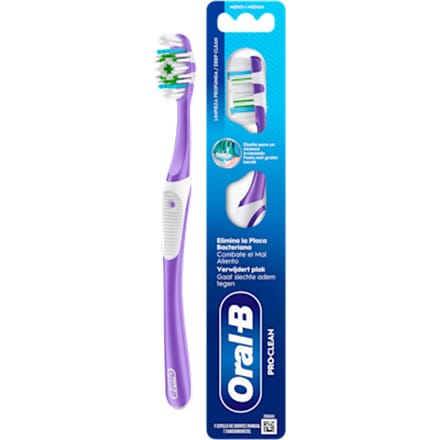 Oral B Hand tandenborstel Pro 1 clean black 1 Stuks
