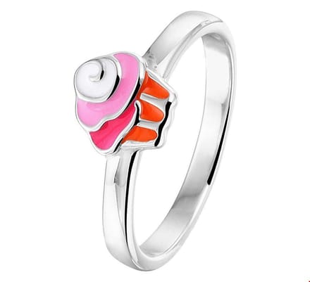 Gerhodineerd Zilver Ring Cupcake 1329211