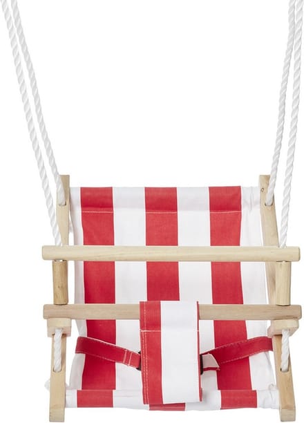 Happy People Babyschommelzitje Bambini 45 Cm Rood/wit