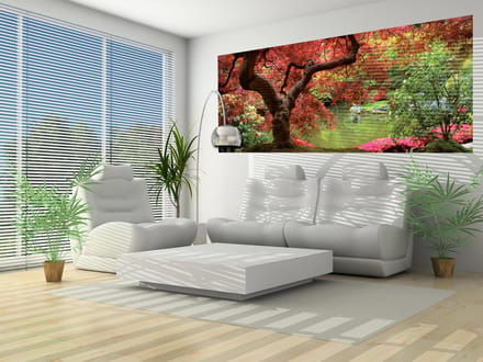 Flowers Forest Nature Photo Wallcovering