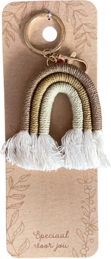 Stylish Design – Sleutelhanger – Model D – Wit 35821