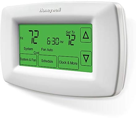 Programmeerbare thermostaat met touchscreen en smart functies