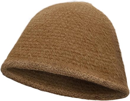 Vissershoed - Muts - Herfst - Winter - 100% polyester - Camel - Bruin