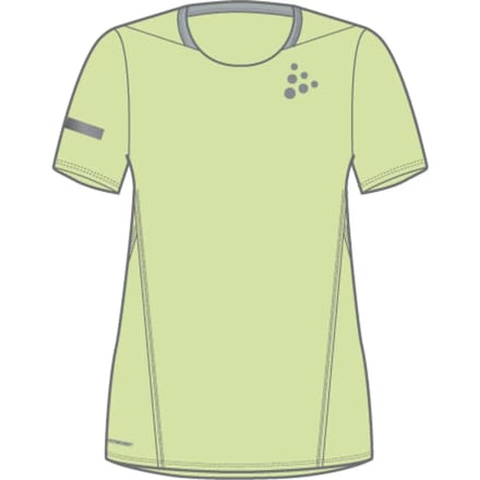 Craft Pro Hypervent Hardloopshirt Dames-Limoen