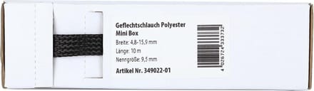 Gevlochten Kabelbescherming Mini Box 4.8 - 15.9 mm / Lengte10 meter