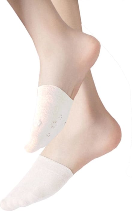 Topsocks teensokjes ABS katoen 2-pack wit